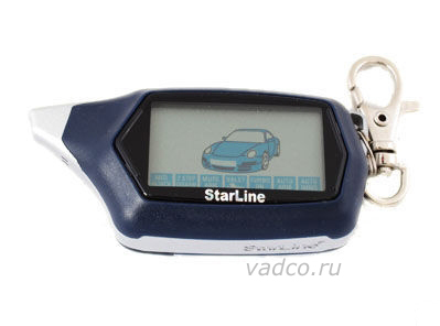 Пейджер Брелок Starline C4 жк